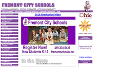 Desktop Screenshot of fremontschools.net