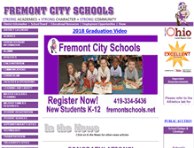 Tablet Screenshot of fremontschools.net